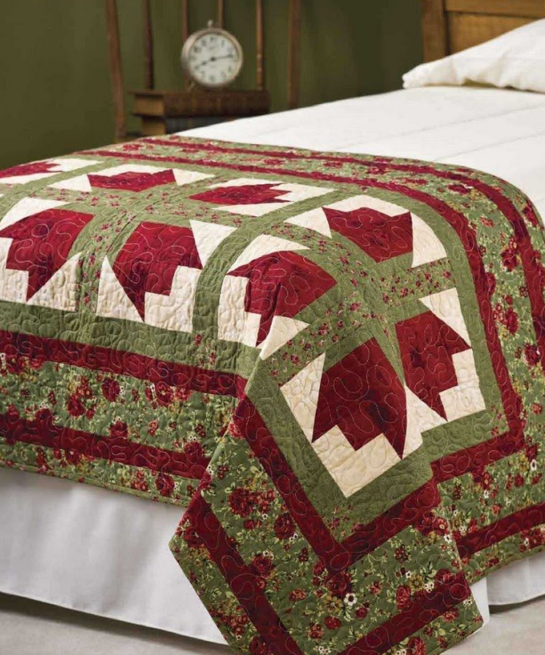 Bed of Roses Quilt: Transform and Beautify Your Room