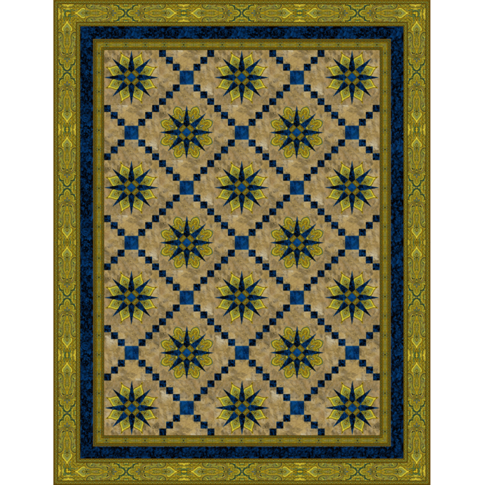 Ren-Garden-Quilt-Pattern Renaissance