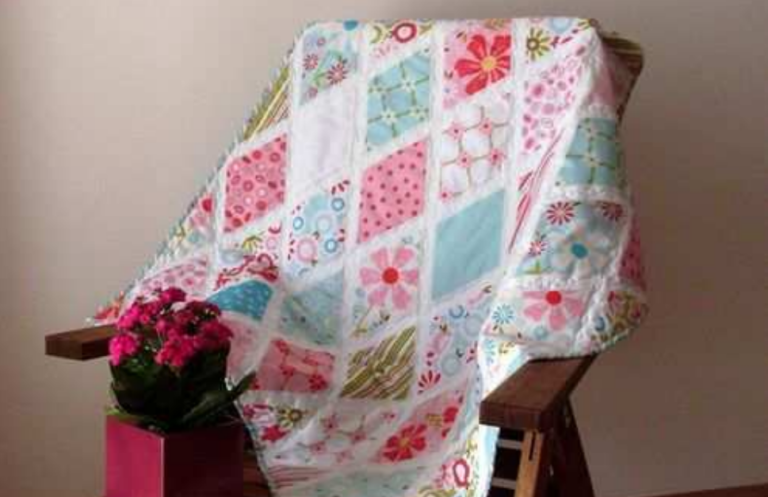 Sweet Divinity Diamond Quilt: Crafting Elegance, One Diamond at a Time