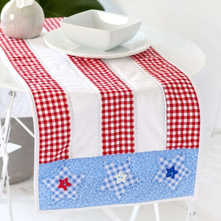 Ignite Your Creativity with the Patriotic Table Runner