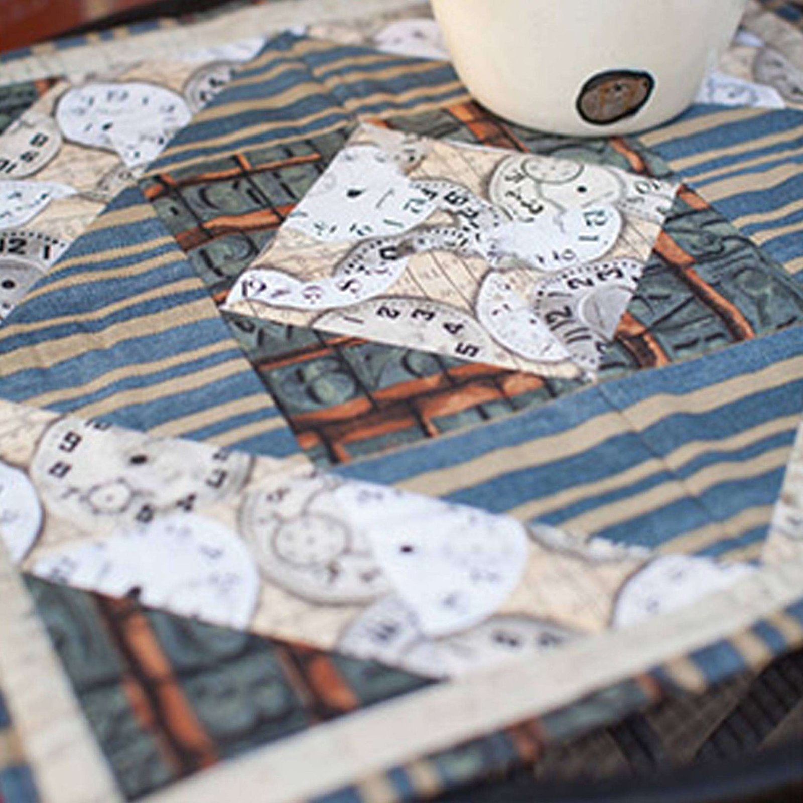 Empower Your Space: Crafting the Vibrant Patchwork Table Topper